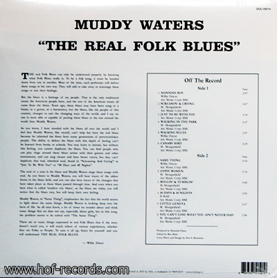 Muddy Waters - The Real Folk Blues 1Lp N.