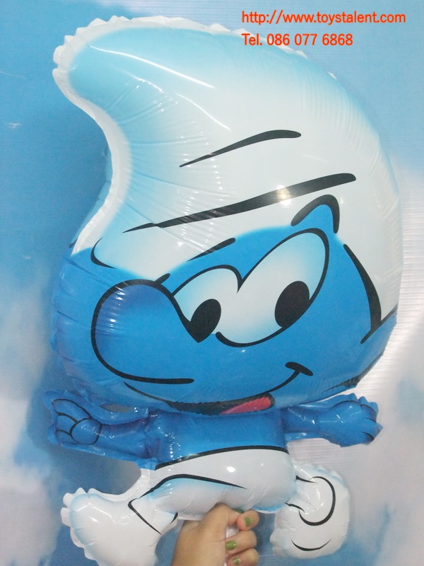 ลูกโป่งฟอลย์ สเมิร์ฟ - The Smurf Foil Balloons / Item No.TL-A138