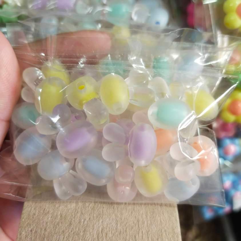 ลูกปัดแฟนซีตกแต่ง กระต่าย ถุงละ 20บาท!!