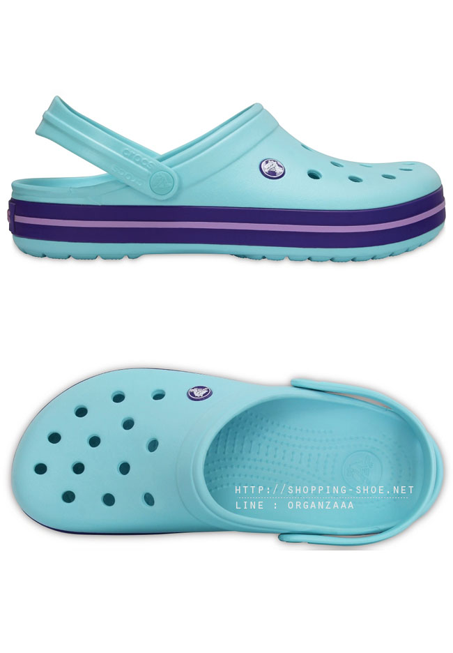 Crocband Clog - Ice Blue ของแท้ Outlet ไทยและอเมริกา