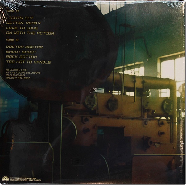 UFO - One Night Lights Out '77 1Lp New