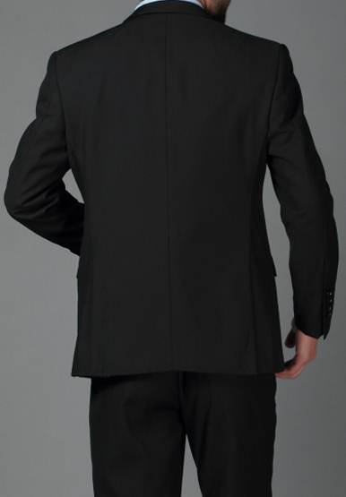 ฟรี เน็กไท!ชุดสูทงานแต่ง ชุดไปงานแต่งชาย กางเกงสไตล์อังกฤษ ปกเปิดมาตรฐาน กระดุม1เม็ด 2เม็ด Size No.34 36 38 40 42 44