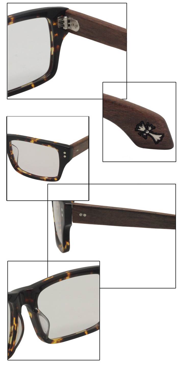 ไม้หลากสี!!กรอบแว่นสายตาทรงเหลี่ยม No.26 ทูโทน ขาไม้แท้ (ดำไม้ กระ ดำเงา น้ำตาลไม้)