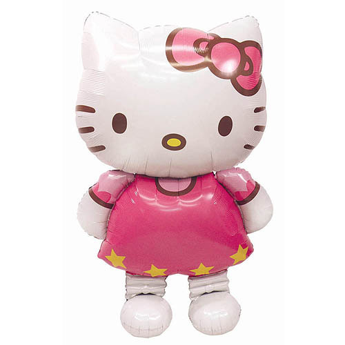 ลูกโป่งฟลอย์ Hello Kitty ไซส์ Jumbo (แพ็ค10ใบ)/ TL-A038