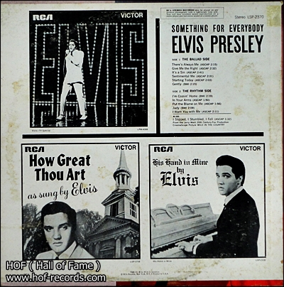 Elvis - Something for Everybody 1 LP