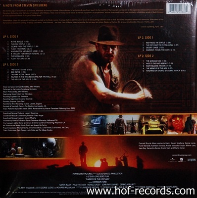 Ost.Raiders Of The Lost Ark 1Lp N.