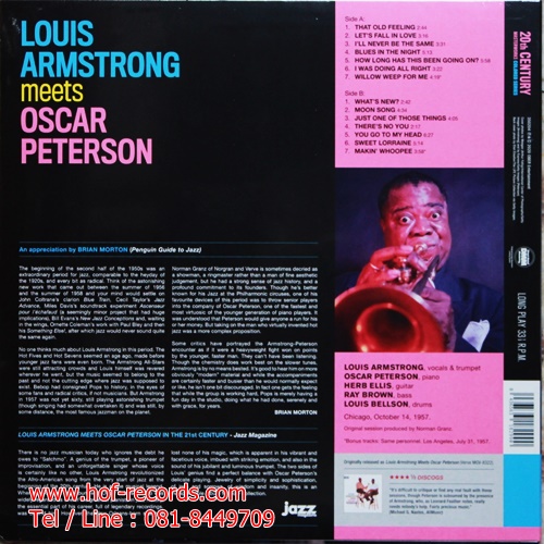LP Louis Armstrong meets Oscar Peterson * New