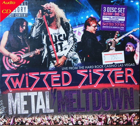 Twisterd Sister - Metal Meltdown CD+BluRay+DVD 3 Dise Set N.