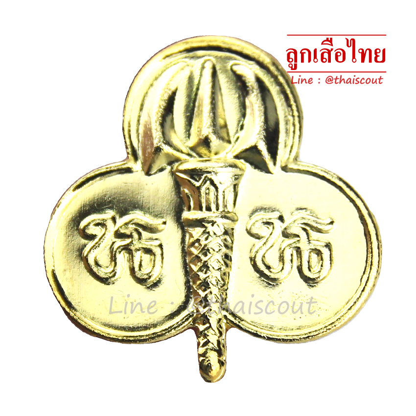 เข็มติดหมวกเนตรนารี-T (ห่อละ 100 อัน)