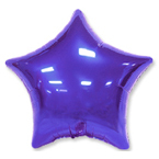 ลูกโป่งฟลอย์รูปดาว สีม่วง ไซส์ 18 นิ้ว - Star Shape Balloon Purple Color / TL-G002