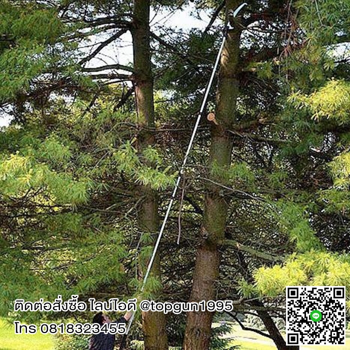 เลื่อยตัดกิ่งไม้สูง ปรับยืดได้สูงสุด 6.3 เมตร รุ่น ฮายาชิ Silky Saws HAUYACHI 179-39