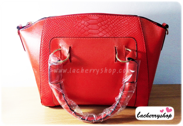 กระเป๋าแฟชั่น ดีไซน์สวยเรียบหรู สีส้ม คลาสสิค แบบยอดนิยม เหมาะกับทุกโอกาส สามารถถือและสะพายได้ทั้งสองแบบ ((โปรโมชั่นส่งฟรี))