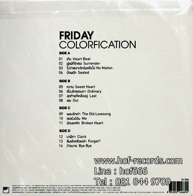 Friday - Color Fication 1Lp N.