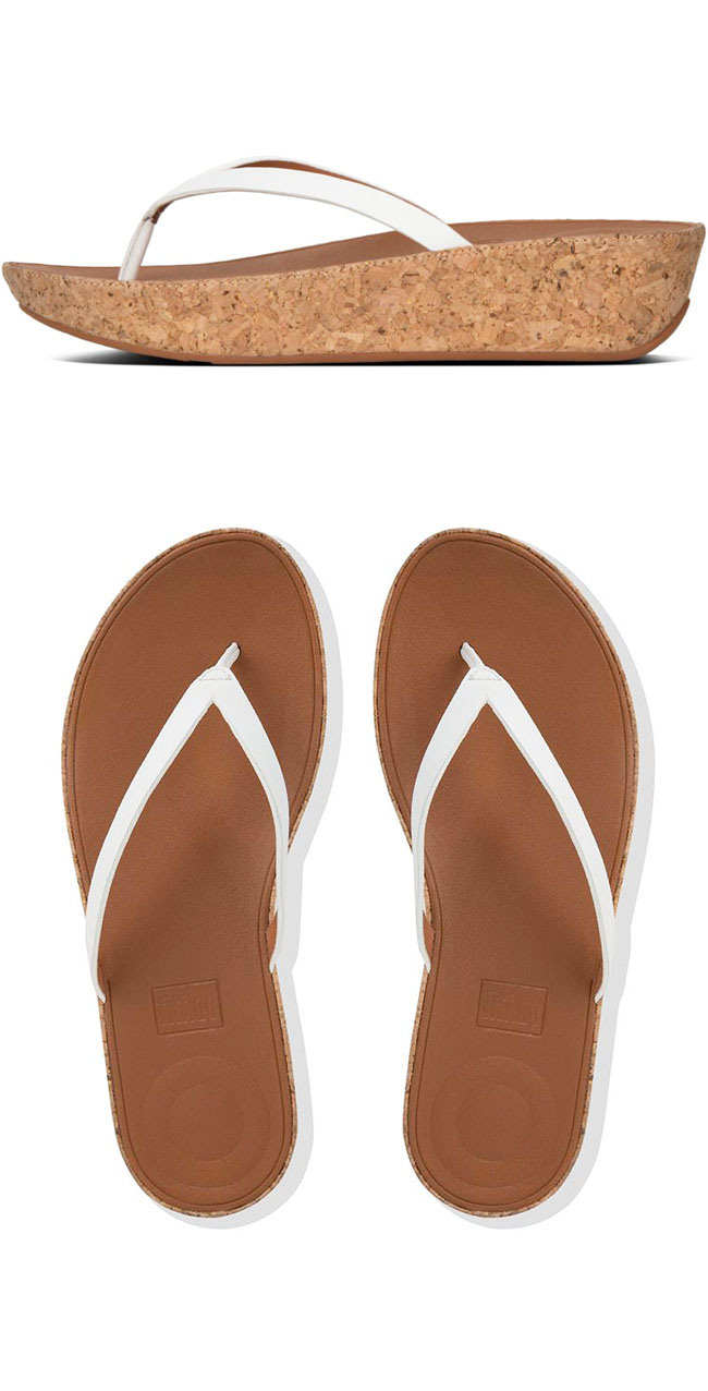 Fitflop Linny Leather Urban White ของแท้ นำเข้าจาก USA และ UK