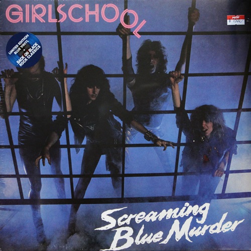 Girlschool - screaming Blue Murder 1Lp New