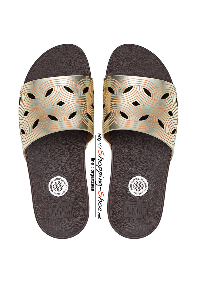 Fitflop Bahia Slide Rose Gold ของแท้ นำเข้าจาก USA และ UK