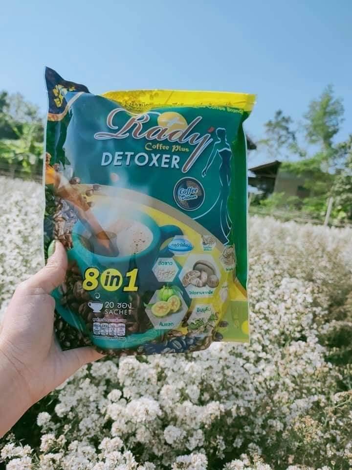 เรดี้คอฟฟี่พลัสดีท็อก ชิโอริ เนเจอร์ พลัส คอฟฟี่ Rady Coffee Plus Detoxer Chiroii Nature Plus Coffee