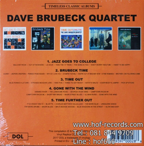 Dave Brubeck - Timeless Classic 5cd N.