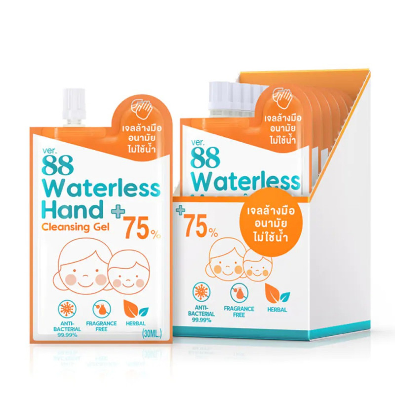 เจลล้างมือแบบซอง Ver.88 ขนาด 30ml.