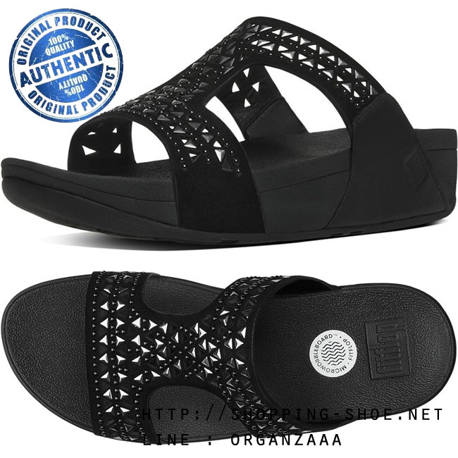 Fitflop Carmel Slide Black ของแท้ นำเข้าจาก USA และ UK