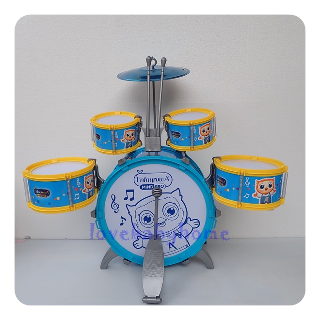 ชุดกลองแจ๊ส JAZZ drum กลองเด็ก สินค้าเป็น ของแถม ของพรีเมี่ยม