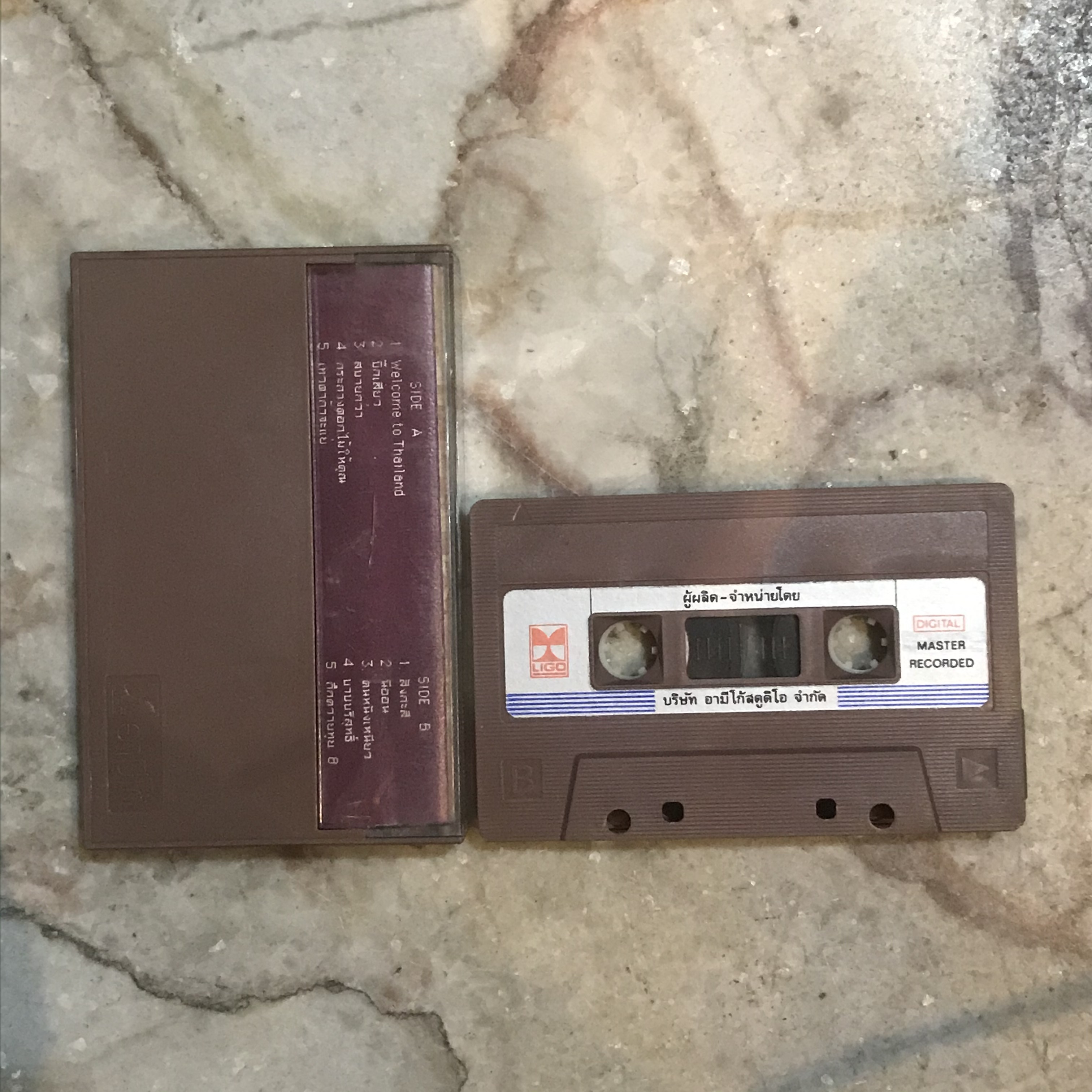 T คาราบาว - Welcome to Thailand พิมพ์แรก LIGO ( Used Cassett Tape )