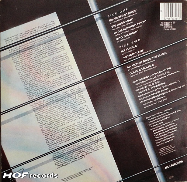 B.B. King - Six Silver Strings