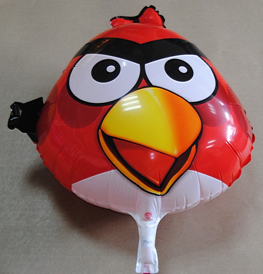 Angry Bird Shape Balloon - ลายการ์ตูนแองกรี้เบริ์ด / Item No. TL-A006