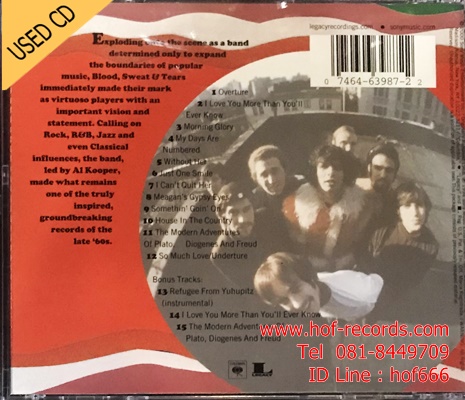 Blood sweat&tears (US) Used Cd VG++