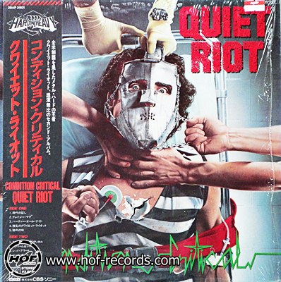 Quiet Riot - Condition Critical 1 LP