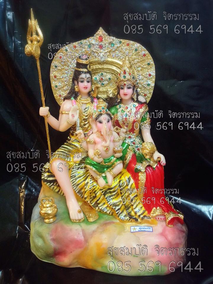 ครอบครัวมหาเทพ หน้าตัก 9"