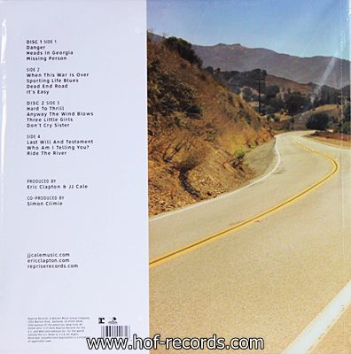 JJ Cale & Eric Clapton - The Road To Escondido 2lp N.
