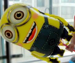 ลูกโป่งฟลอย์ Minion สองตา - Minion Two eyed Foil Balloon / Item No.TL-A044