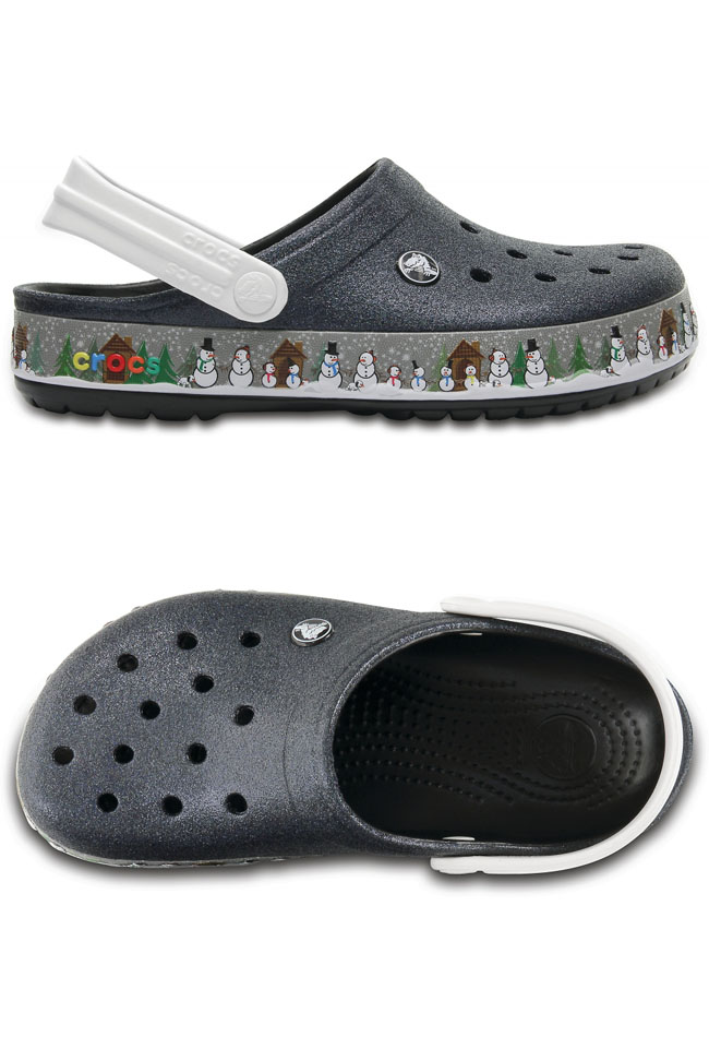 Crocband Holiday Clog - Black ของแท้ Outlet ไทยและอเมริกา