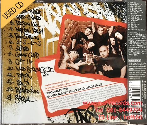 Insolence - Revolution (๋JP) Used CD 1 CD VG++