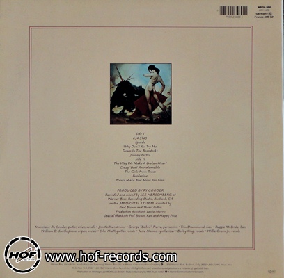 ry cooder - border line 1lp