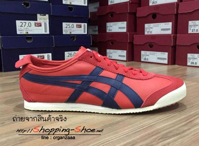 Onitsuka Tiger Mexico 66 - Red / Navy ของแท้ มีกล่อง ป้ายครบ