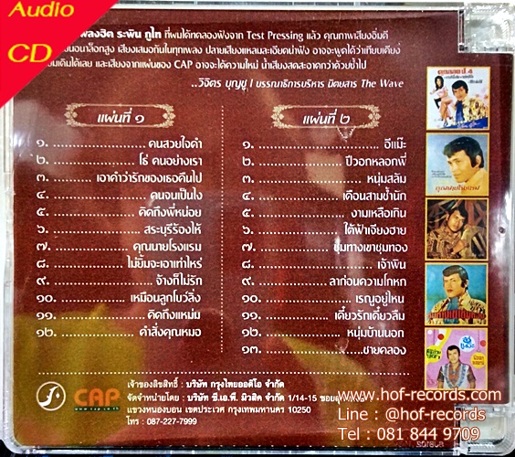 CD 24 Bit ระพิน ภูไท * New