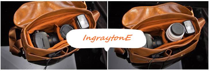 กระเป๋าสะพายกล้องวินเทจ 2เข็มขัด ทรงมน สไตล์อังกฤษ กันน้ำ กันรอยย่น Size L สีน้ำตาลอ่อน น้ำตาลกลาง น้ำตาลเข้ม ผ้าใบเขียว