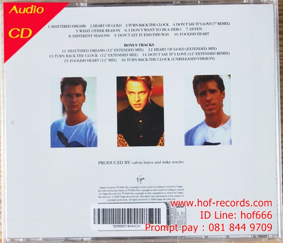 CD Johnny Hates - Turn Back The Clock * New
