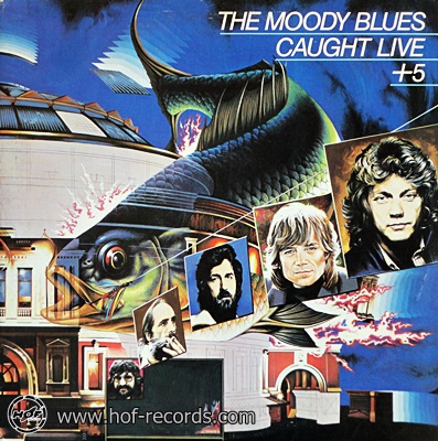 The Moody Blues - Caught Live + 5 1977 2lp