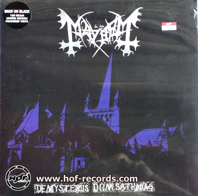 Mayhem - Demysterus Dom Sathanas (Black Metal ) 1lp NEW