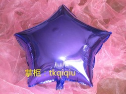 ลูกโป่งฟลอย์รูปดาว สีม่วง ไซส์ 18 นิ้ว - Star Shape Balloon Purple Color / TL-G002