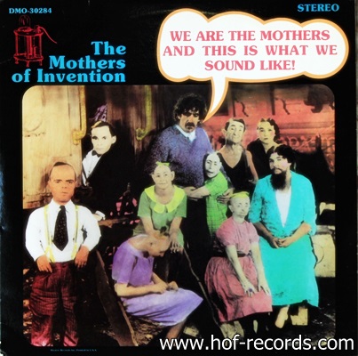 Frank Zappa - We Are The Mothers And This Is What We Sound Like! 1Lp