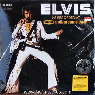 Elvis Presley - As Recorded At Madison Square Garden 2lp NEW