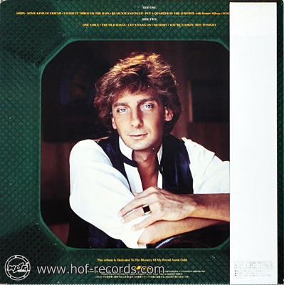 Barry Manilow - Greatest Hits Vol.2 1lp