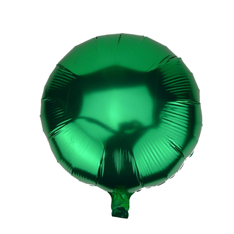 ลูกโป่งฟลอย์ทรงกลมจัมโบ้ สีเขียว ไซส์ 32 นิ้ว - Round Shape Balloon Green Color 32" / Item No.TL-G023