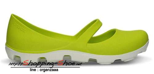 Women's Crocs Duet Sport Mary Jane - Citrus (W8) ของแท้ Outlet ไทยและฮ่องกง