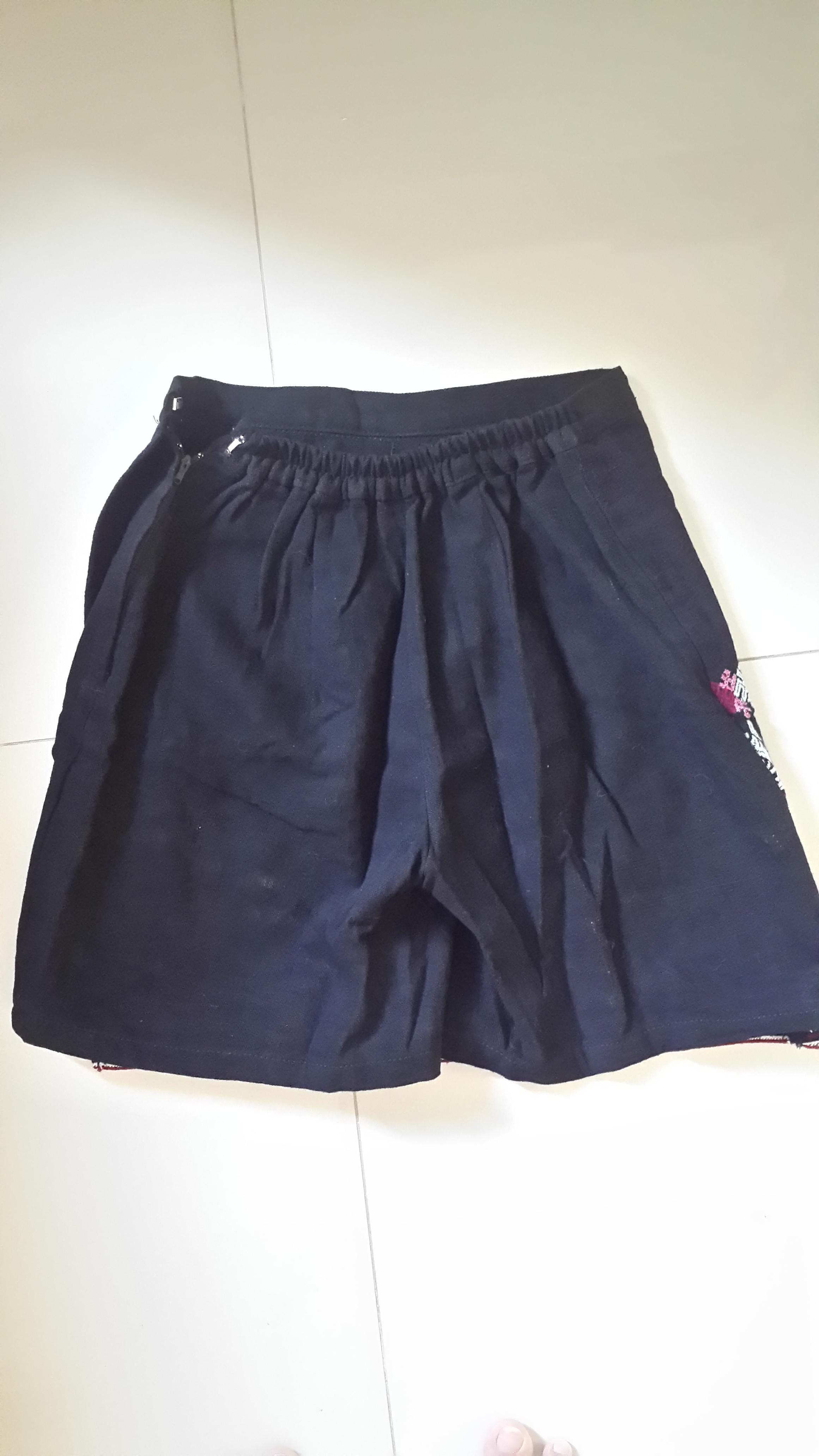 กางเกงกระโปรงผ้าปักลาย