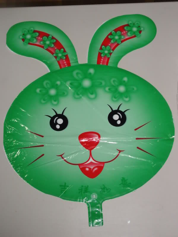 Rabbit ShapeFoil Balloon - บอลลูนหน้ากระต่าย